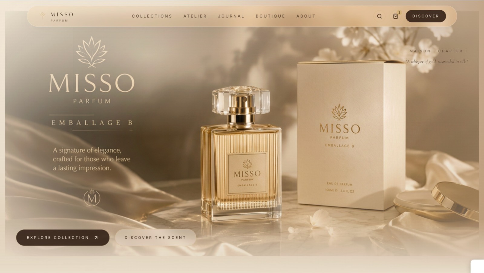 Misso Parfum — E-commerce Parfumerie de Luxe